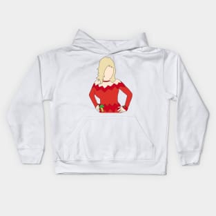 Dolly Parton Holly Dolly Christmas Kids Hoodie